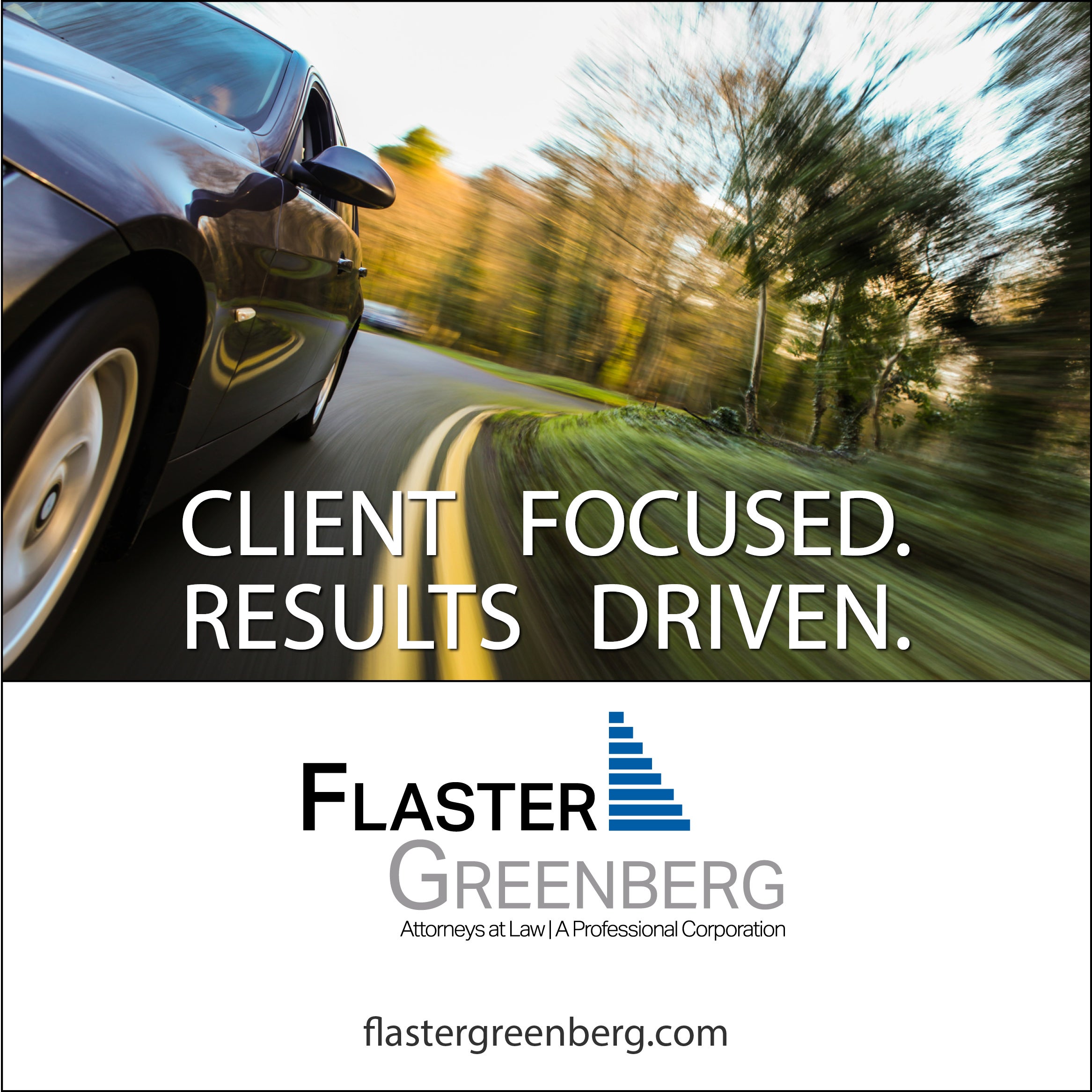 ACCGP's Flaster Greenberg 2022 Sponsor Ad